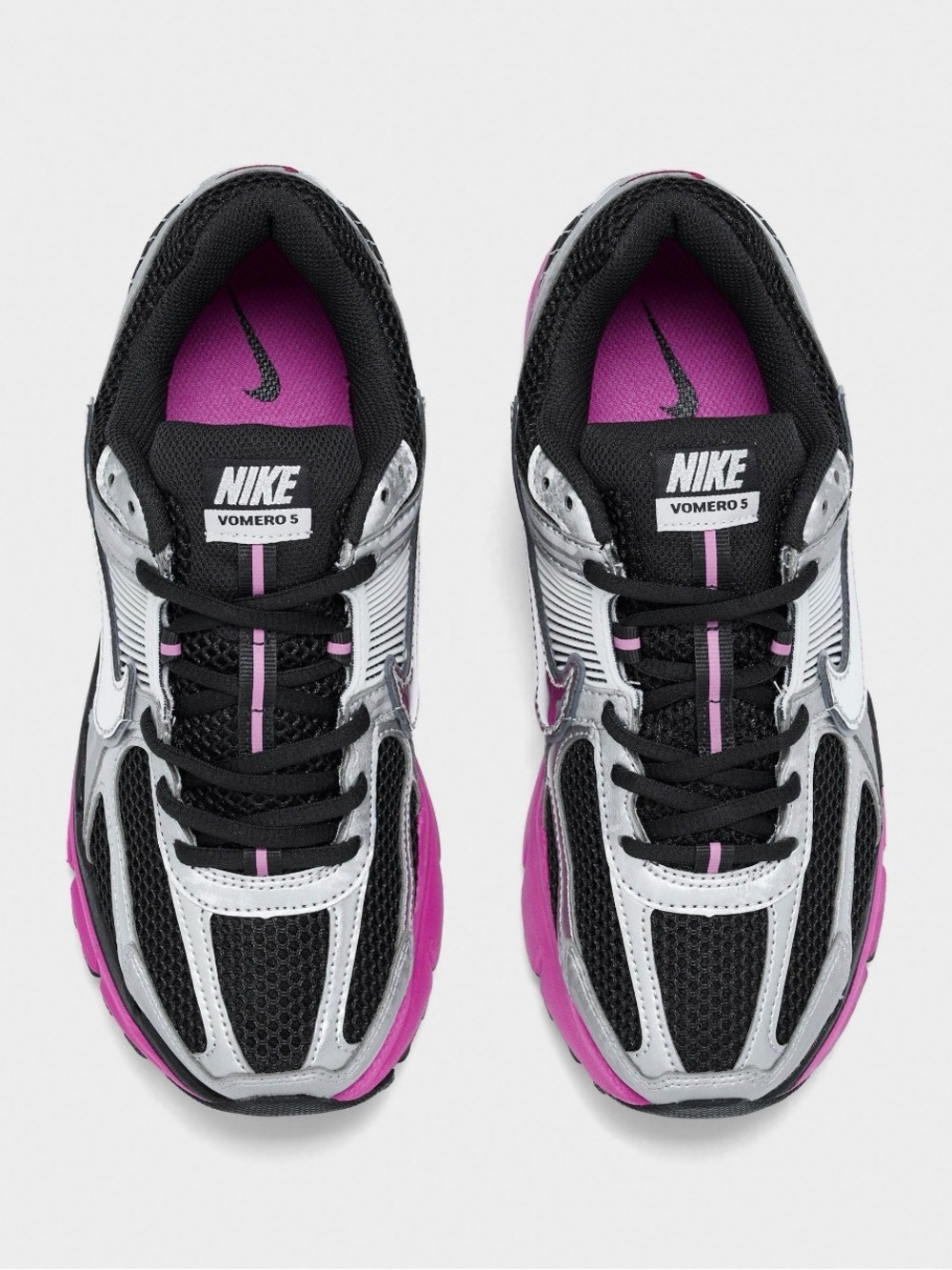 💓📎 NIKE ZOOM VOMERO 5 PINK SILVER 💓📎 - Picture 3 of 4